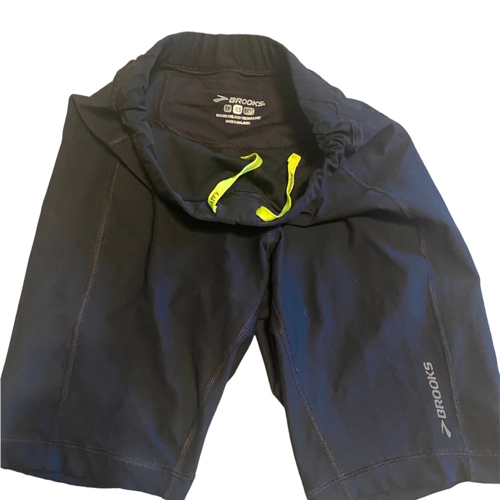 NWOT Brooks Men Compression-Style Running Shorts Black Size Xsmall - Picture 8 of 12